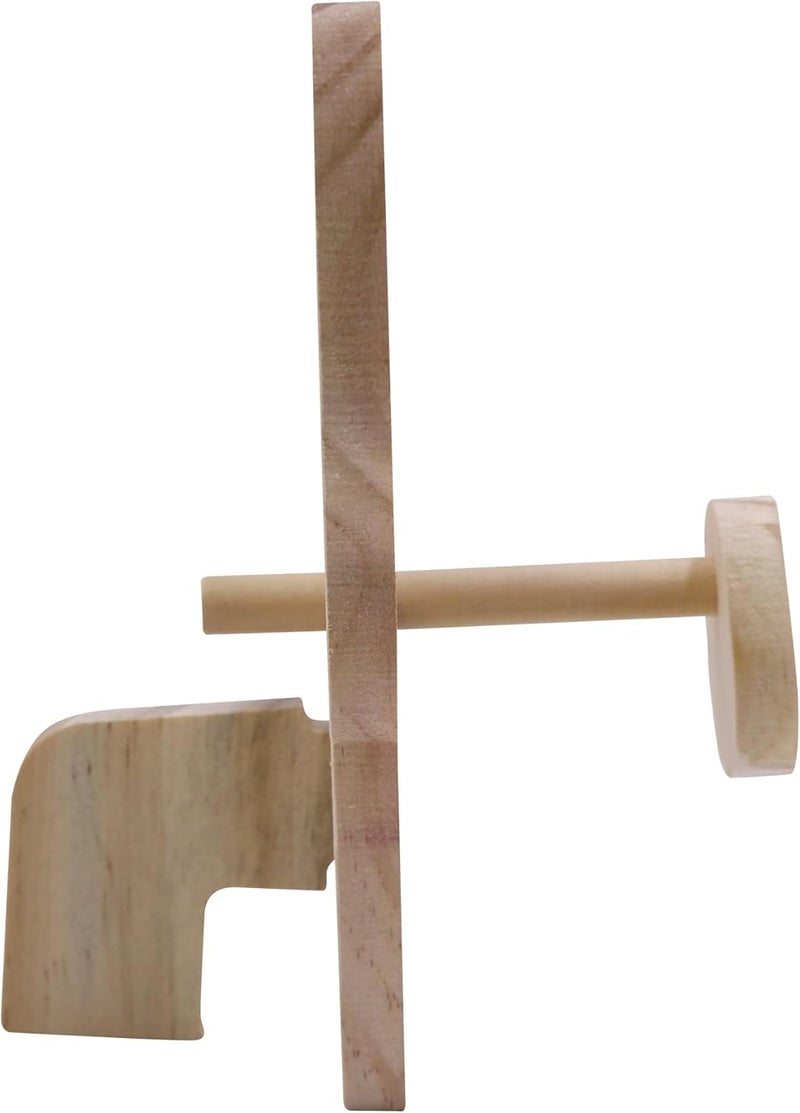 Suillty Cute Wooden Animal Glasses Holder Carving Sunglasses Eyeglass Display Stand Rack Home Office Desktop Decoration Gift for Kids - Image 4